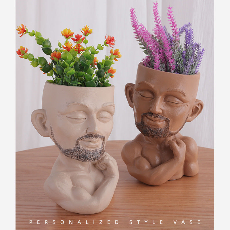 Mr. Jianmei Resin Crafts Decoration Vase