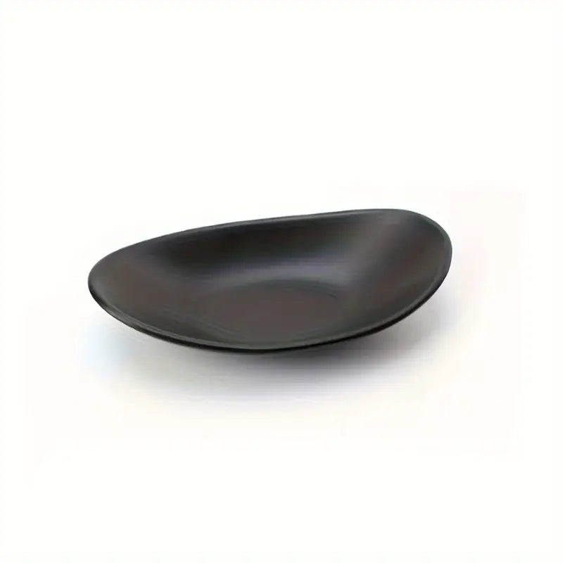 Oval Black Tray