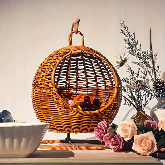 Wicker Fruit Basket