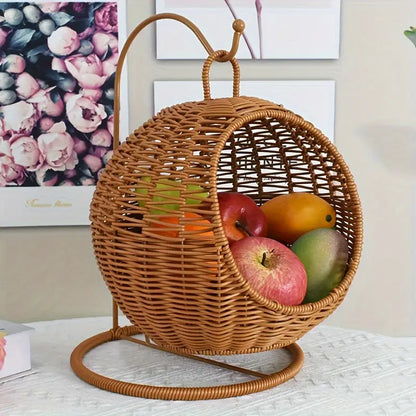 Wicker Fruit Basket