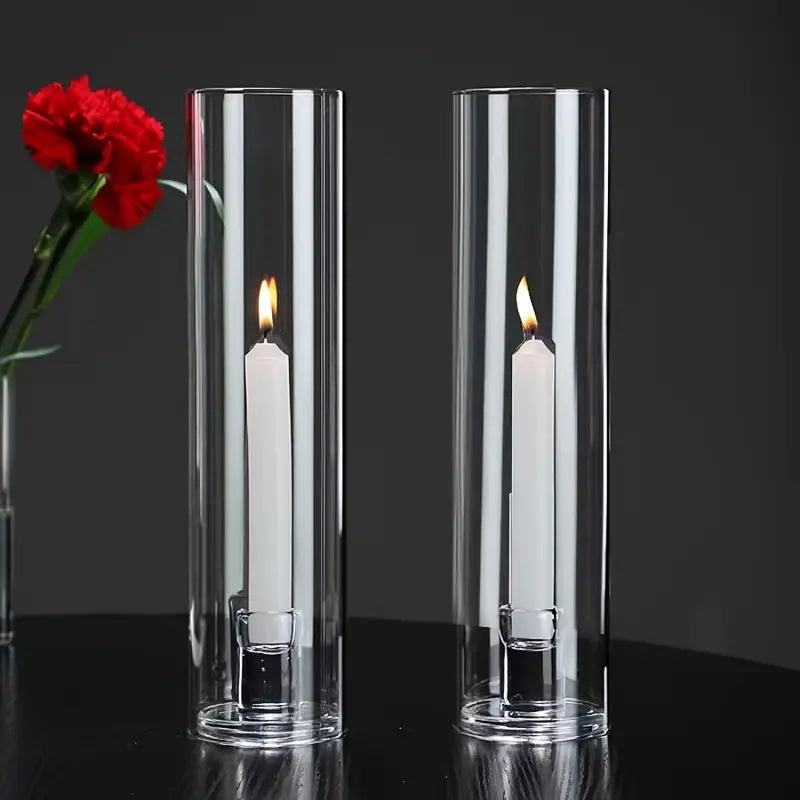 High Borosilicate Glass Candle Holders