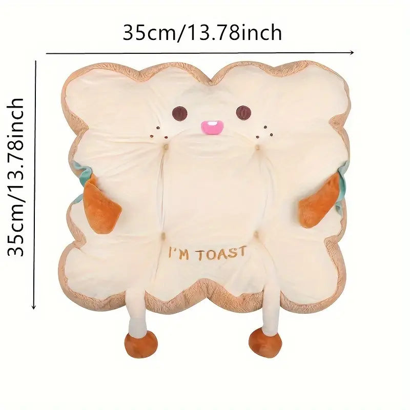 Toast Plush Pillow