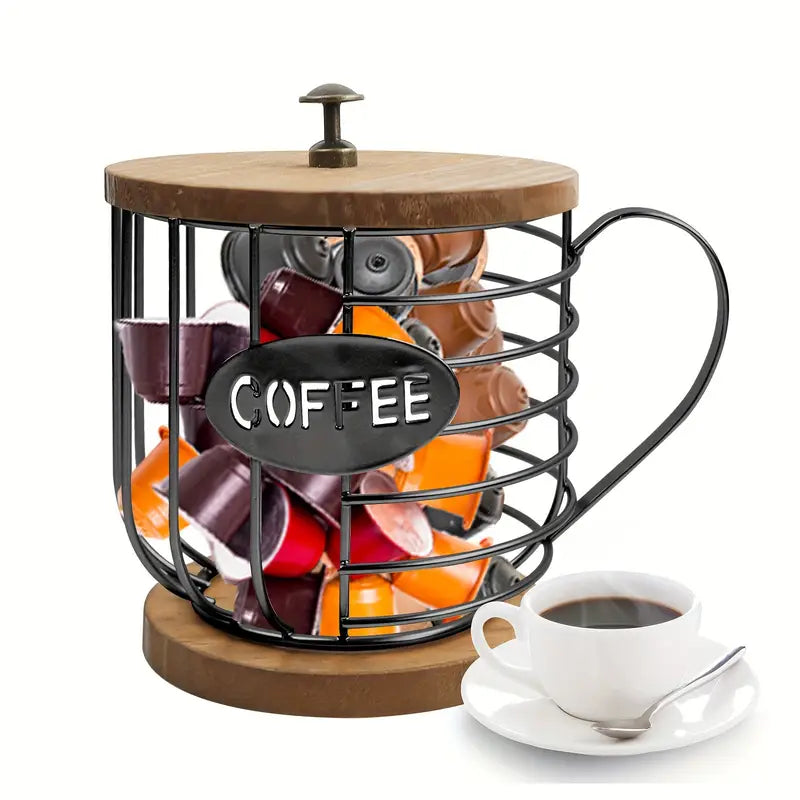 Classic Metal Coffee Pod Holder