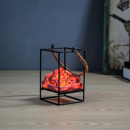 Coal Flame Lamp