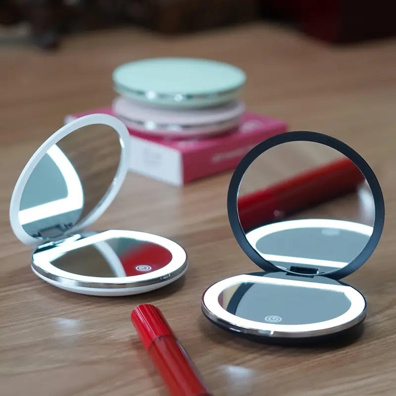 LED Lighted Compact Mirror